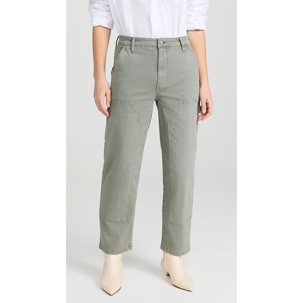 Pistola Grover Field Pants Utility Straight Leg Sage Green Size 25